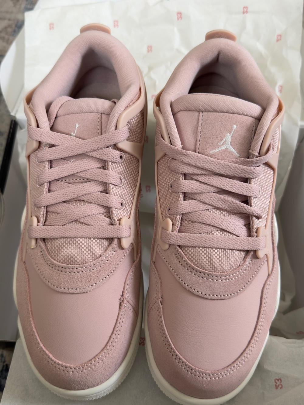 Jordan Pink Low-Top Sneakers for Women